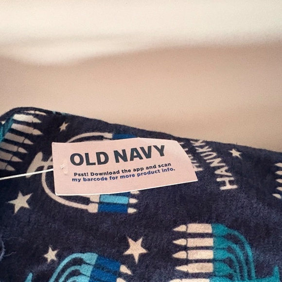 Women's Happy Hanukkah Glow In The Dark Short Sleeve Pajama/Shirt Top XL w tag - Picture 5 of 6